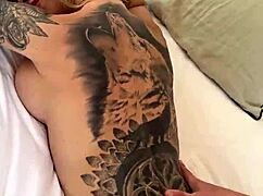 this outdoor lesbian session with teasing tits and ass is so hot