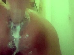 I had anal with my dildo in the shower