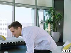 Vixenplus beauty meets her giant cock dream