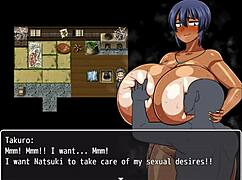 tanned girl natsuki gets cum poured deep in her womb in hentai