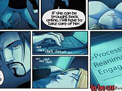 last resort robot sex dolls engage in threesome fucking