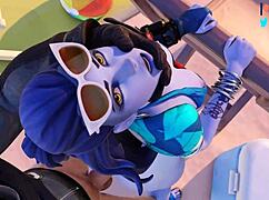 Saveass Rule34 Overwatch compilation with Brigitte, Widowmaker, Mercy, Pharah, Kiriko, Atomic Heart