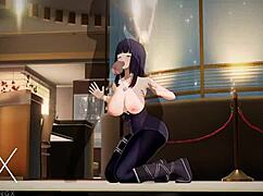 Hinata Hyuga Endures Netorare Fucks In Various Positions With Blowjobs