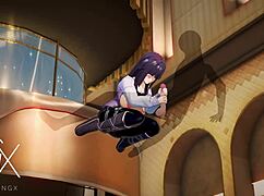 Hinata Hyuga Endures Netorare Fucks In Various Positions With Blowjobs