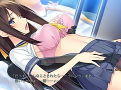 i'm the counselor watching meika in her uniform session