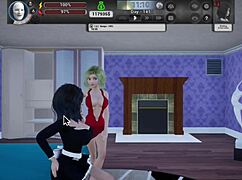 Teen in 3D cartoon gets anal from monster in hospital