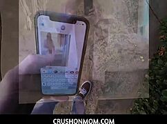 Blonde Milf Stepmom Sophia West Seduces Young 18+ Stepson with Nude Texts for POV Family Anal