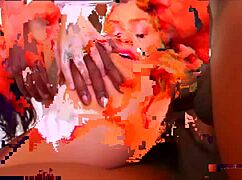 glitch pmv by evilone99 - big booty bitches getting dp action and bukkake