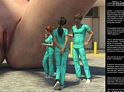 In this 3d cartoon anime hentai, the big apple small gesture in episode 20 features 3d comics sex scenes.