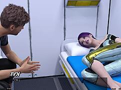 Shy emo girl says, I'm stranded in space and need help.