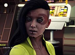 i feel the intense pleasure of big tits in star harem 4 anime hentai