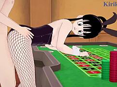 Android 18 Bunny Girl And Chi-Chi Bunny Girl Intense Sex Dragon Ball Hentai