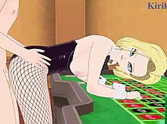 Android 18 Bunny Girl And Chi-Chi Bunny Girl Intense Sex Dragon Ball Hentai