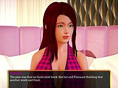 my new family welcomes big tits and asses in this erotic anime game