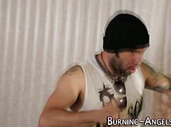 Emo Slut Receives Intense Cum Facial