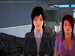 My new family episode 172 with erotic hentai scenes