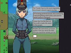 uma prostituta usa seu charme para atravessar a fronteira - the imperial gatekeeper - parte 2