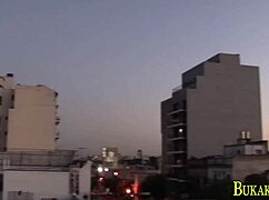 Latino twink gets facialized in police bondage bukkake! 😈🔗