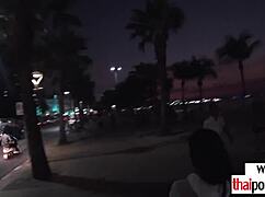 Cherry's Tender Handjob on Big White Cock