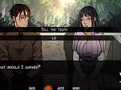 hg shinobi lord in naruto porn parody with blowjob and tit action!