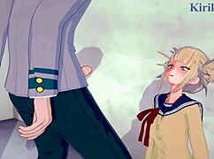 i watched himiko toga and izuku midoriya have intense sex in my hero academia hentai