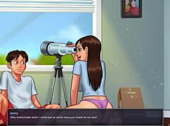 stepsis jenny gets huge cock from stepbro