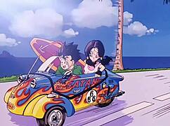 dragon ball z bulma and gohan adventure