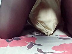 Open Crotch Stocking Slut Young Wife Masturbates With Toys!