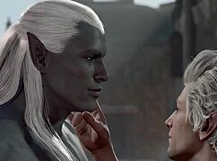 Baldurs Gate 3 Naked Playthrough Astarion Gay Sex Scenes No Mods