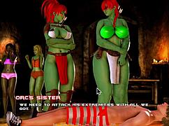 Mistress Orc Appears In Breeding Island Episode 23