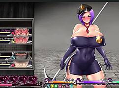 Karryn titty fucks in prison