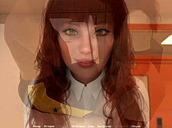 I accidentally ripped the nurse's clothes while undressing the patient outdoors in this 3d hospital gameplay