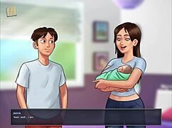 let's chat about summertime saga episode 245, full of erotic game moments 😏