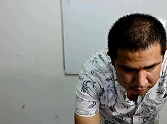 the slutty teacher teaches anatomy by fucking and swallowing cum, her big tits are amazing