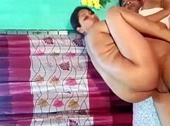 Monika and Sazzad, hot young couple with big boobs, eager to fuck passionately!