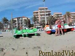 Hot Threesome Where Two Slutty Girls Play with Cock and Strapon