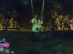 my friends took me to the street for a wild behind-the-scenes adventure with curvy flashing, hairy pussy, and big cock group cum