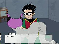 18Titans episode 43: intense deep penetration of Raven and Jinx