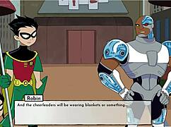 18Titans episode 43: intense deep penetration of Raven and Jinx