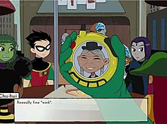 18Titans episode 43: intense deep penetration of Raven and Jinx