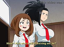 2 teen 18+s gaging on gang bang my hero academia hentai