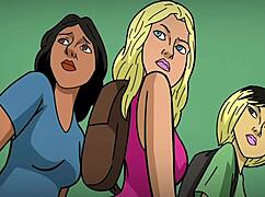 Arab And Pawg Milf Engage In Roleplay With Bbc. Intense Gagging And Choking Action.