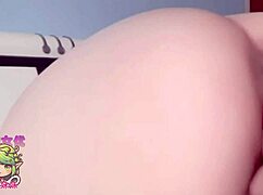 The Young Guy Plays with Her Wet Pussy Before Assfucking Her Bent Over