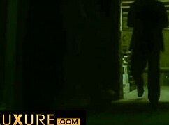 Blindfolded orgy with dildo and double penetration, big tits and ass in latex.