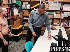 An Understanding Reached by Suspect and Gay Mall Officer - Perps4k