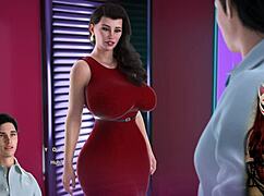 Apocalust 9 features a gamer girl in see-through bra