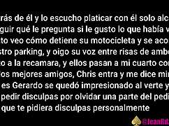 Uber Eats delivery guy fucks me, my big tit's bouncin' in this cuckold vid