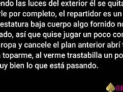 Uber Eats delivery guy fucks me, my big tit's bouncin' in this cuckold vid