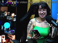 Martina Oliveira gets hot seeing Ruan’s huge tool on podcast 🔥