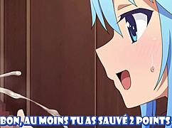 Aqua tests your perversion level with femdom joi and anal instructions